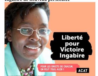 Rwanda : quand lire un livre sur la non-violence devient un crime — Victoire Ingabire de nouveau persécutée