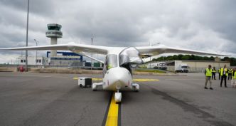 Un avion 100 % électrique se pose au Findel