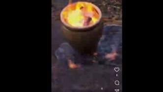 Livres brûlés, croix gammée : une plainte déposée après une vidéo d'un groupe d'extrême-droite près de Lorient