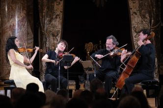 Vie de château pour le Quatuor Belcea à Ludwigsburg