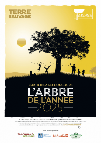 Et si votre arbre devenait l'Arbre de l'Année 2025 ?