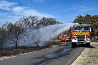 "Une étincelle et c'est tout un territoire qui part en fumée": canicule, départs de feu, les pompiers appellent à la vigilance