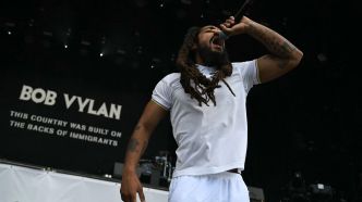 La police enquête après des chants anti-Israël et pro-Palestine à Glastonbury