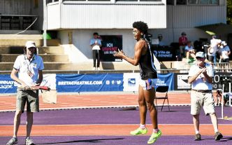 « Le sport, c'est s'amuser avant tout », clame Mael-Bephassou Lannurien, après son record au saut en hauteur