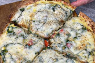 Wrap façon quiche