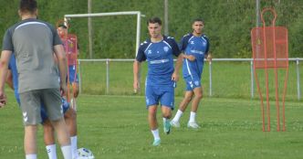 Football. DFCO : Jules Meyer a repris l'entraînement avec Bourg
