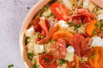 Orzotto au Camembert de Normandie AOP