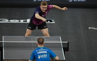La GV Hennebont balayée par la tornade Lebrun en finale de Pro A de tennis de table [Vidéo]