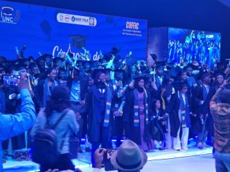 Remise de diplômes aux étudiants de la 16e promotion de l’Université Nongo de Conakry (UNC)