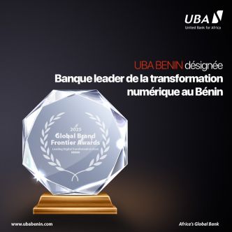 Distinction: UBA BENIN désignée « Banque leader de la transformation digitale au Bénin »