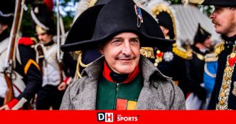 Reconstitutions de la Bataille de Waterloo 2025: la dernière de l'Américain Mark Schneider dans le costume de Napoléon à Waterloo