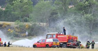 Loire. Violent incendie de végétation à Unieux