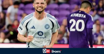 Les Belges à l'étranger: Hugo Cuypers, buteur avec Chicago, lors de la victoire contre Charlotte