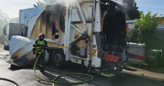 Grand Nancy. Véhicule de collecte en feu : on a frôlé le pire à Tomblaine