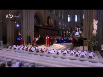 Ordinations sacerdotales 2025 du diocèse de Paris à Notre-Dame de Paris