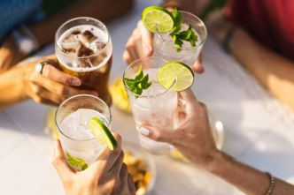 Le tableau des calories des boissons alcoolisées