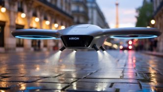 Airion : le drone intelligent entre en action pour nettoyer les rues des grandes villes