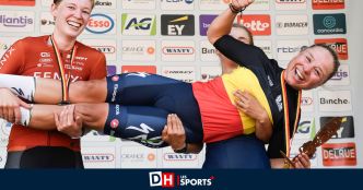 Le sourire tricolore de Ghekiere : "La plus belle victoire de ma carrière, plus que ma victoire d'étape au Tour de France”