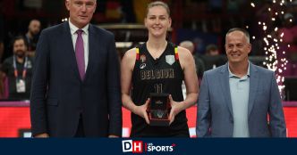 Les Belgian Cats championnes d'Europe: Emma Meesseman conserve aussi son titre de MVP, Julie Allemand dans le cinq majeur