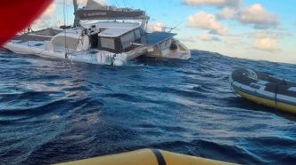 Sept heures sur un radeau de sauvetage dans le Pacifique : Charline Picon raconte son naufrage en famille