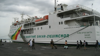 Suspension du navire Aline Sitoé Diatta : Réaménagement temporaire du transport maritime en Casamance