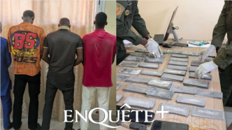 ZIGUINCHOR - SAISIE DE BILLETS NOIRS D'UNE CONTREVALEUR DE 1,123 MILLIARD F CFA  Quatre personnes interpellées