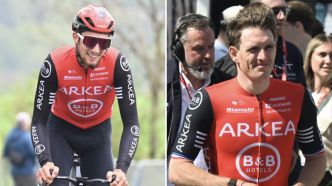 TDF. Tour de France - Arkéa-B&B Hotels autour de kévin Vauquelin et Arnaud Démare