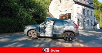 Grave accident entre une voiture et une moto près d'Anhée : deux blessés