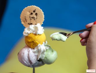 Glaces artisanales et originales à Paris : un pop-up givré s'installe à la Samaritaine cet été