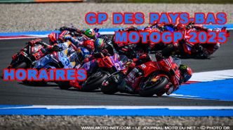 Horaires et enjeux du Grand Prix des Pays-Bas MotoGP 2025