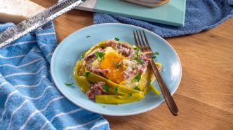 Recette carbonara de poireaux