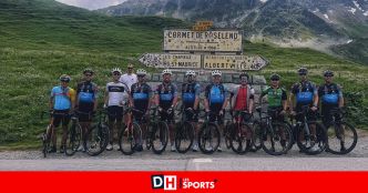 Des cyclistes brabançons au Mont Blanc : 6 000 euros récoltés afin d'offrir des vacances aux enfants