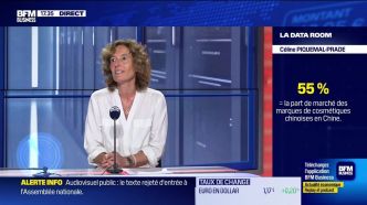 La Data Room : 55 % = la part de marché des marques de cosmétiques chinoises en Chine - 30/06