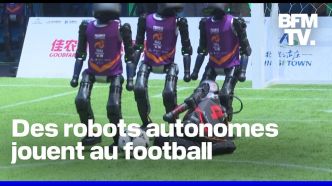 Chine: des robots IA disputent un tournoi de football de manière autonome