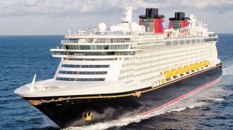 Passagers à la mer: une fillette tombe d'un bateau de croisière Disney et son père saute à sa rescousse
