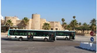 Tunisie : 165 bus des JO de Paris 2024 offerts par la région Île-de-France