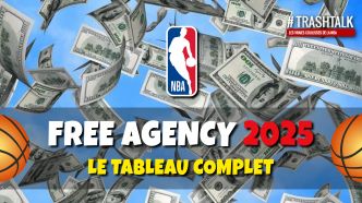 Le tableau complet de la Free Agency 2025 : retrouvez toutes les signatures et les contrats validés en NBA, récap mis à jour H24 !