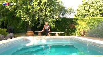 "C'est un bonheur d'avoir ça" : moins chères et moins contraignantes, les mini-piscines font leur place au soleil | TF1 INFO