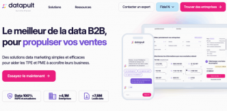 Datapult. Enfin une solution data marketing efficace pour les TPE et PME