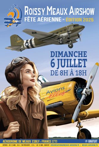 Programme des vols : Roissy Meaux Airshow 2025