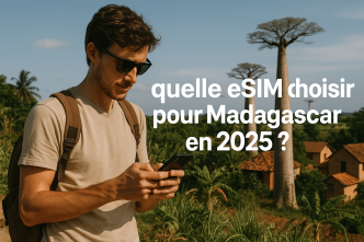 eSIM Madagascar : restez connecté sans roaming en 2025 – forfaits simples et activables en 2 minutes