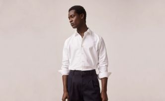 La chemise blanche pour homme