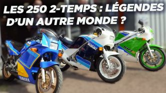Suzuki RG 250, Yamaha 250 TZR, Kawasaki 250 KR1 : les sportives 2-temps qui faisaient peur !