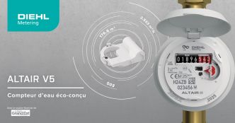 ALTAIR V5 : un compteur d'eau éco-conçu, précis et durable pour les villes responsables