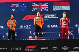 Les statistiques après le Grand Prix d'Autriche F1 2025