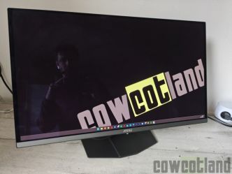 Test écran MSI MPG 272URX QD-OLED : Bien, beau, mais