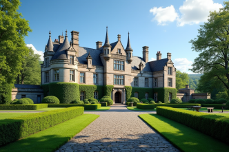 Dormir au château d’Ardross : hébergement insolite en Écosse