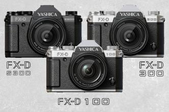Yashica FX-D : 3 compacts au look rétro sur Kickstarter