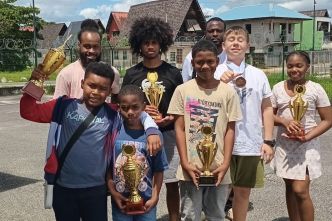 Taekwondo : six médailles pour les Saint-Laurentais du club Pwon Won au Suriname