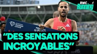 "Des sensations incroyables", Azeddine Habz savoure son record de France du 1500m